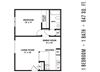 1 Bed 1 Bath